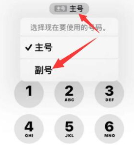 筠连苹果14维修店分享iPhone 14 Pro Max使用副卡打电话的方法 